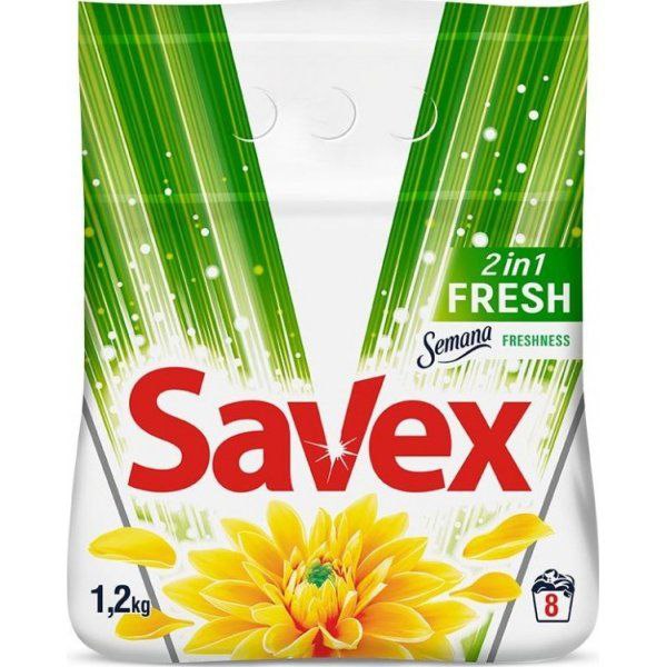 Пральний порошок SAVEX PARFUM LOCK 2in1 FRESH автомат 1,2 кг